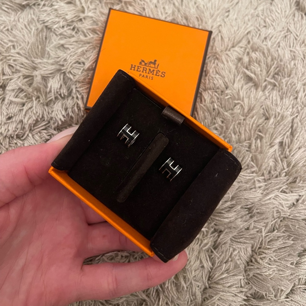 HERMES MINI POP H EARRINGS